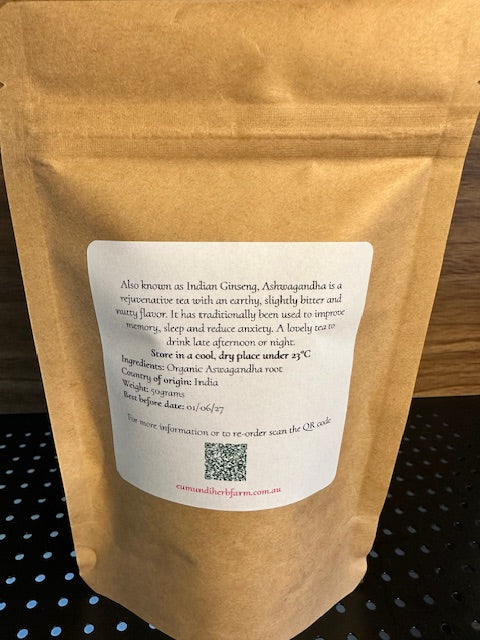 Organic Ashwagandha Root Tea
