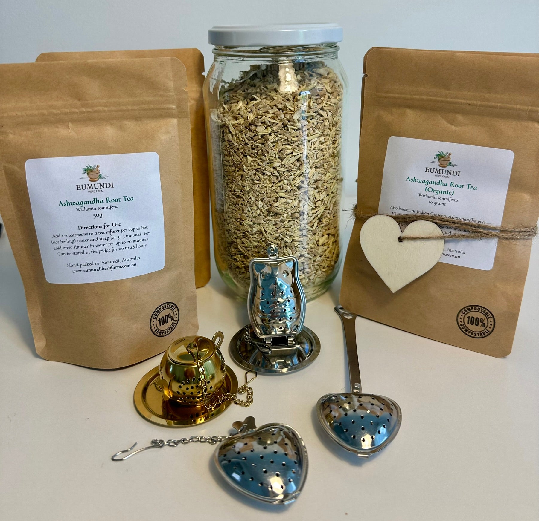 Ashwagandha Root | Organic Dried Herbs