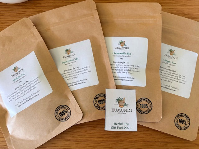 Gift Packs - 4 x Organic Herbal Teas