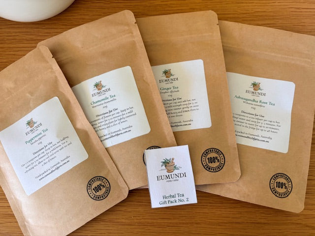 Gift Packs - 4 x Organic Herbal Teas