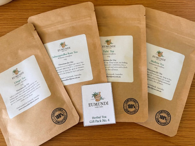 Gift Packs - 4 x Organic Herbal Teas