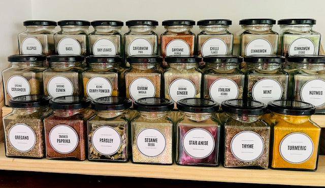 Glass Spice Jar 110ml
