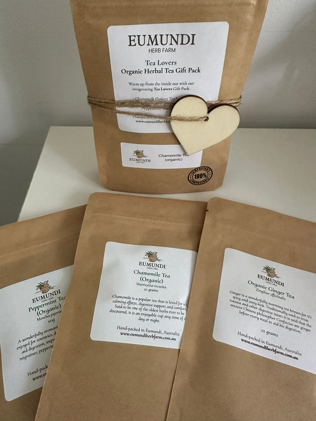 Tea Lovers Gift Pack Eumundi Herb Farm
