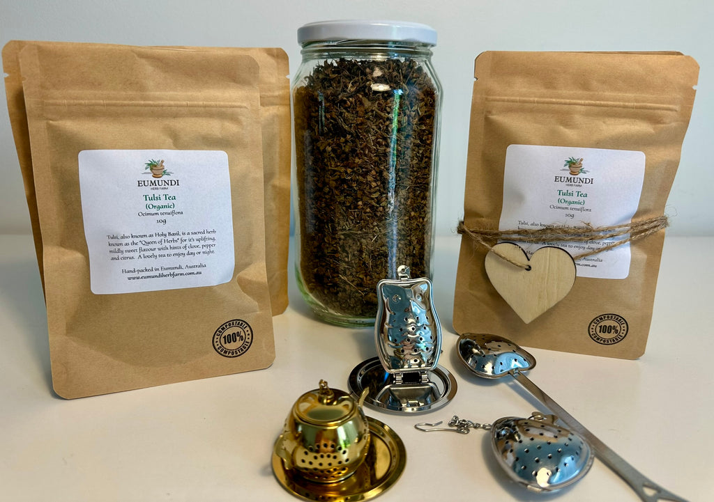 Tulsi (Holy Basil) Tea | Organic Loose Leaf Tea