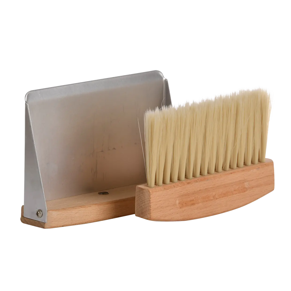 Table Dustpan and Broom - wood