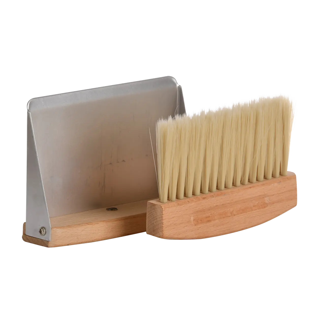 Table Dustpan and Broom - wood