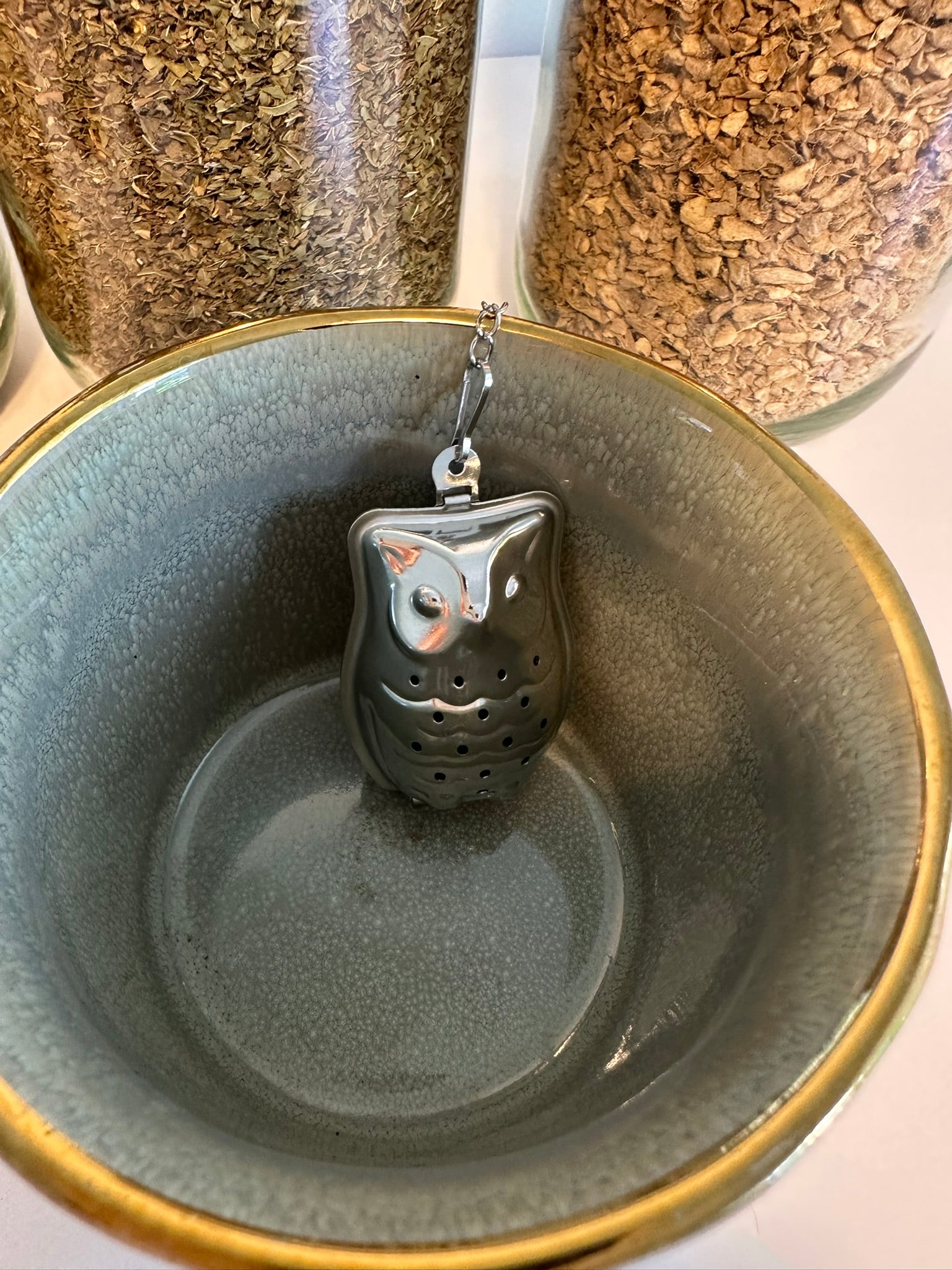 Tea Infuser | Owl shape with chain